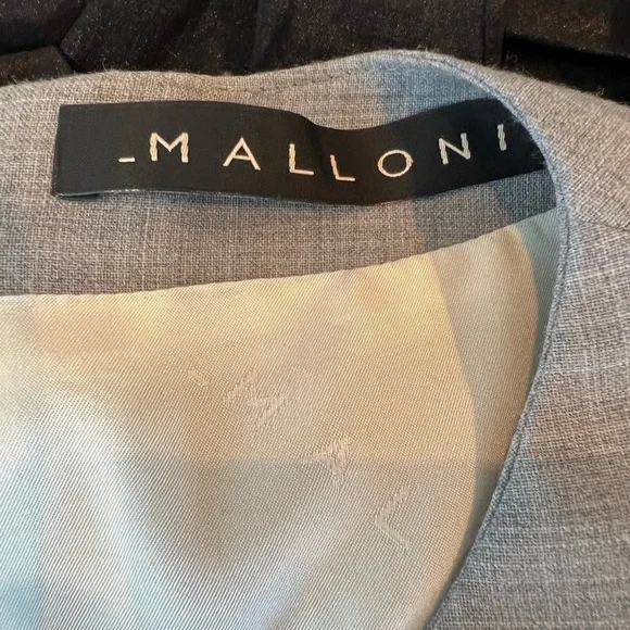 Malloni Grey Button Down Dress - Picture 7 of 13